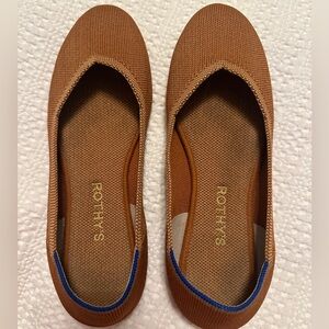 Rothy’s The Flat, Fawn size 8